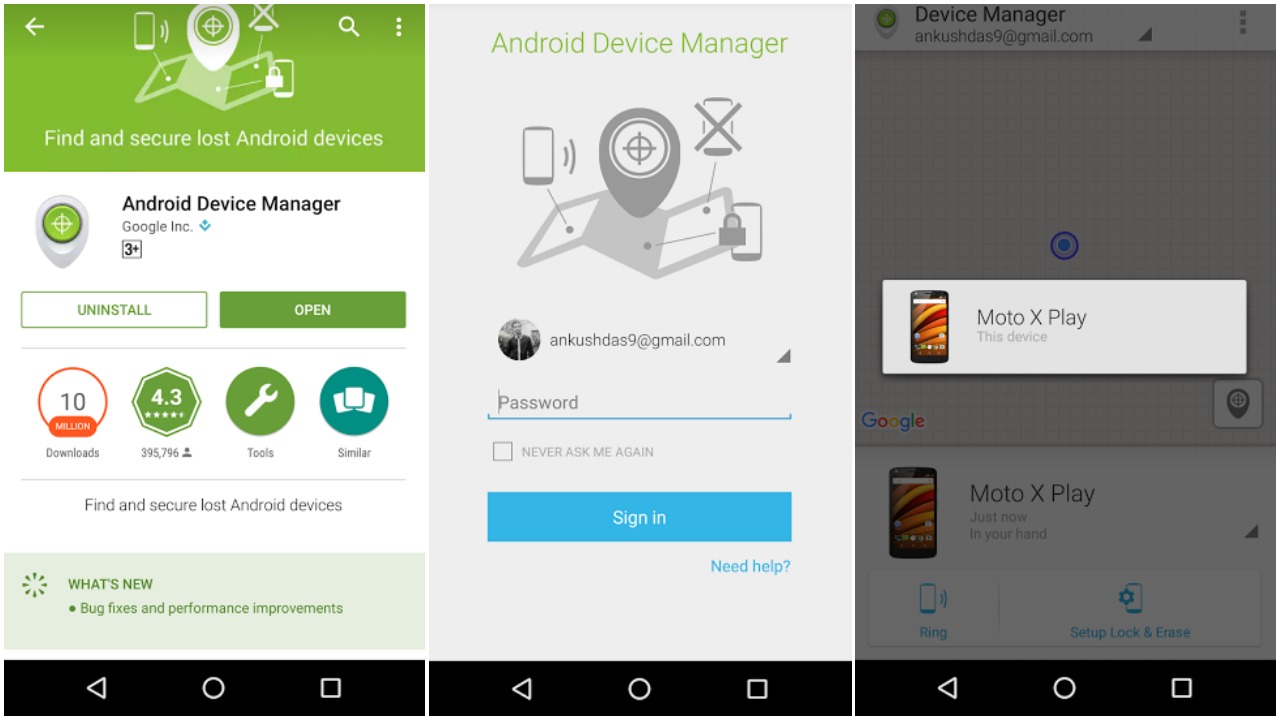 android virtual device manager windows 10