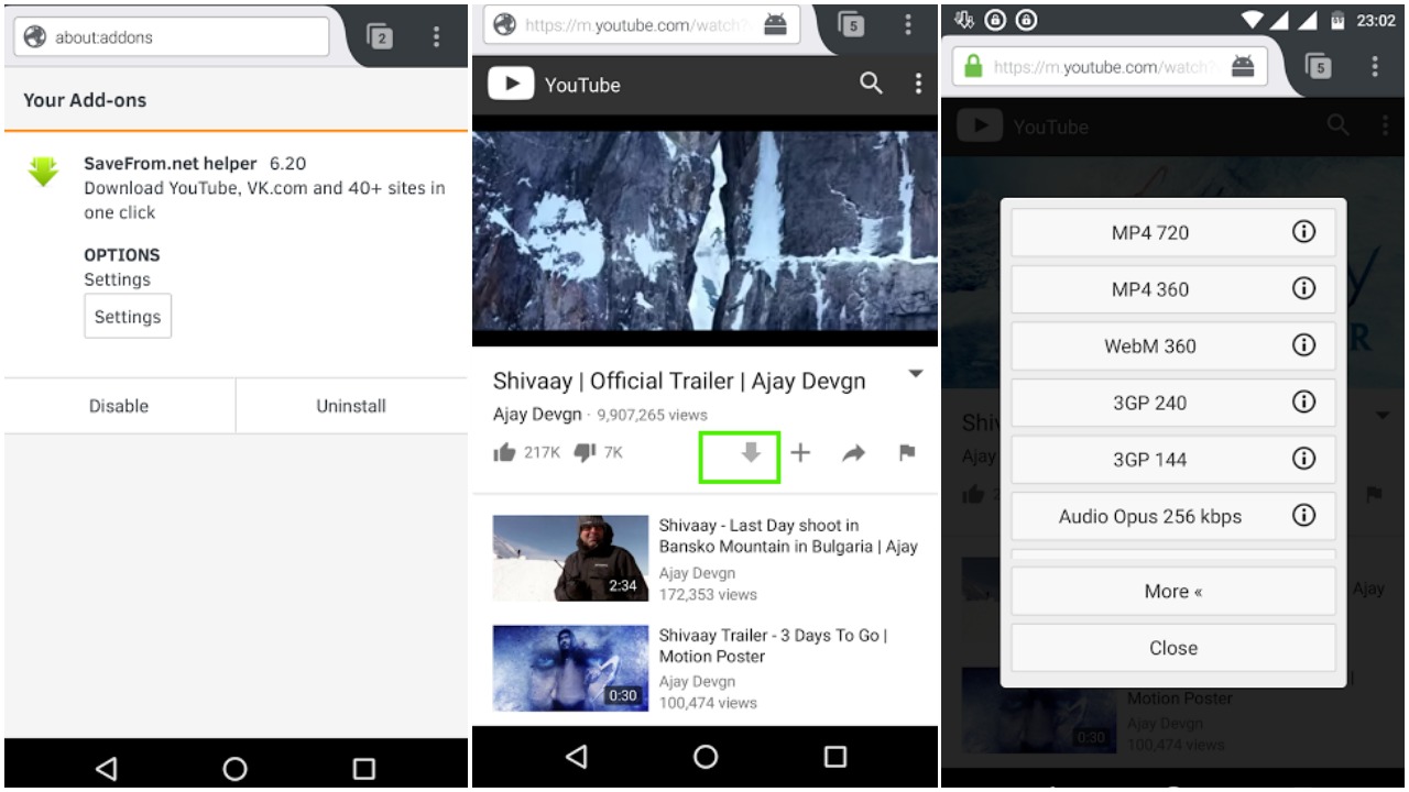 Cara Download Lagu Dari YouTube Dengan Helper SaveFrom.net