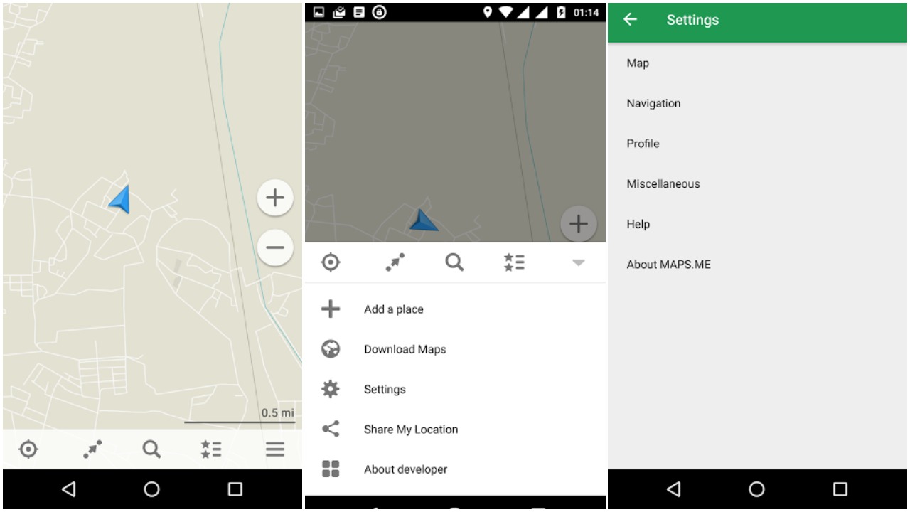 maps me map for android
