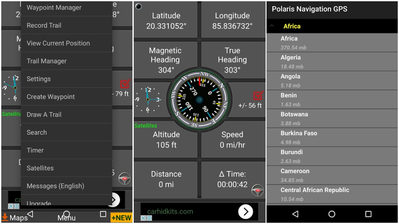 polaris navigation