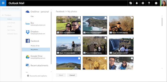 outlook-facebook