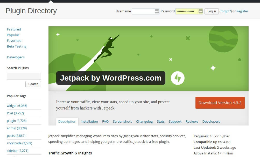 jetpack wordpress plugin - best wordpress plugins
