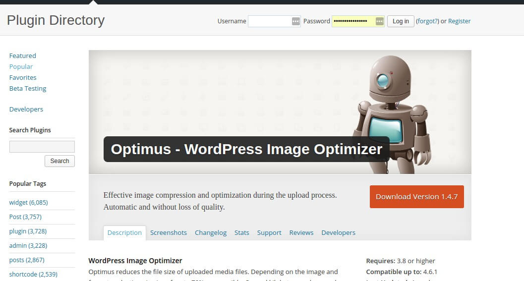 optimus plugin
