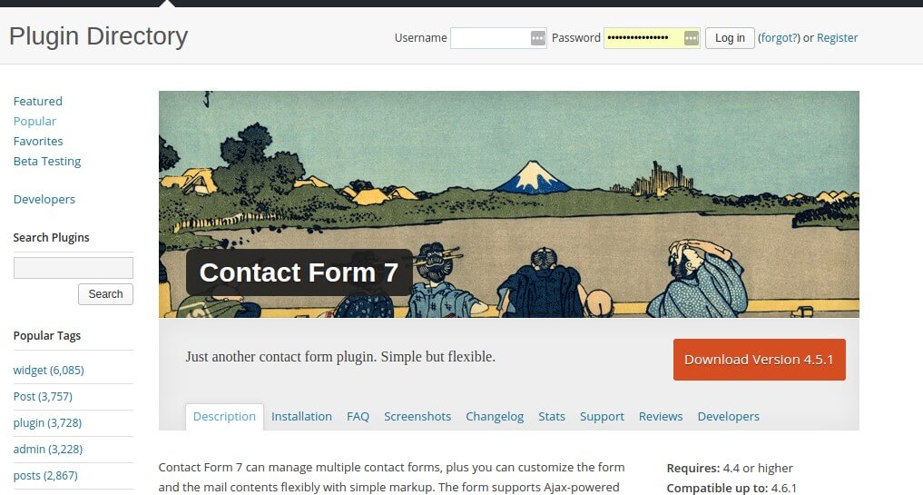 contact form 7