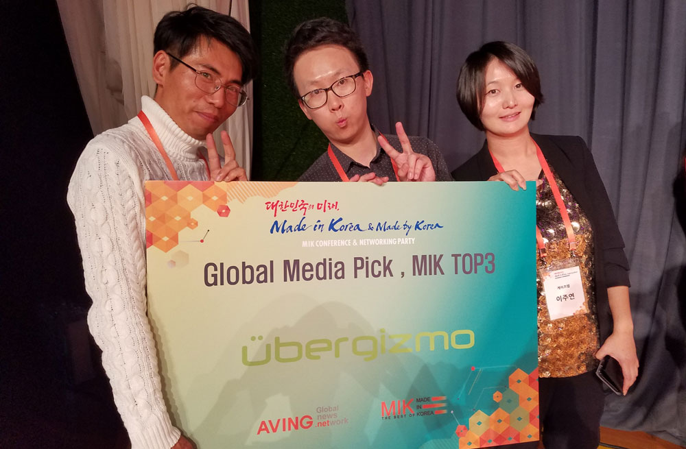 From left to right: Kim Jong Min (Big Picture), Lee Min Gu (The S) and JuYoun Lee (Gaze Lab)