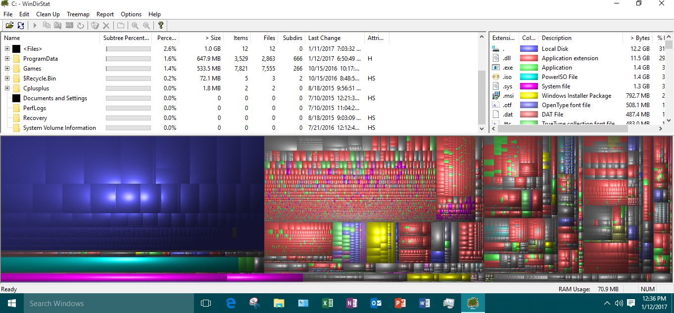 windirstat window