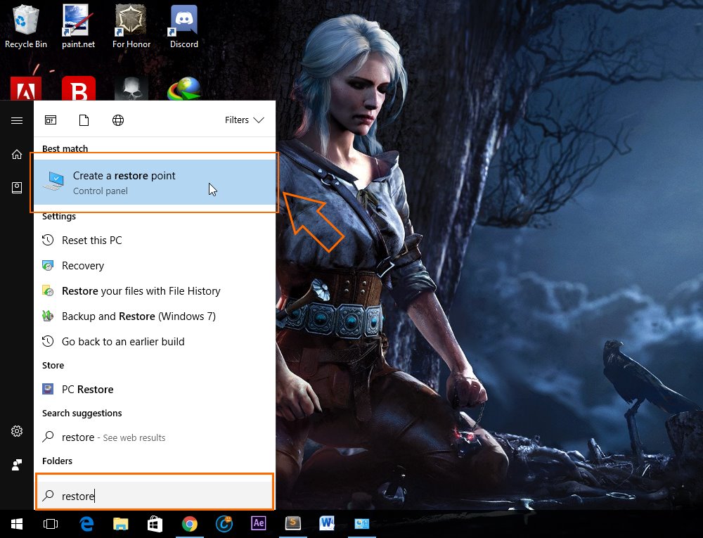 how to do a system restore