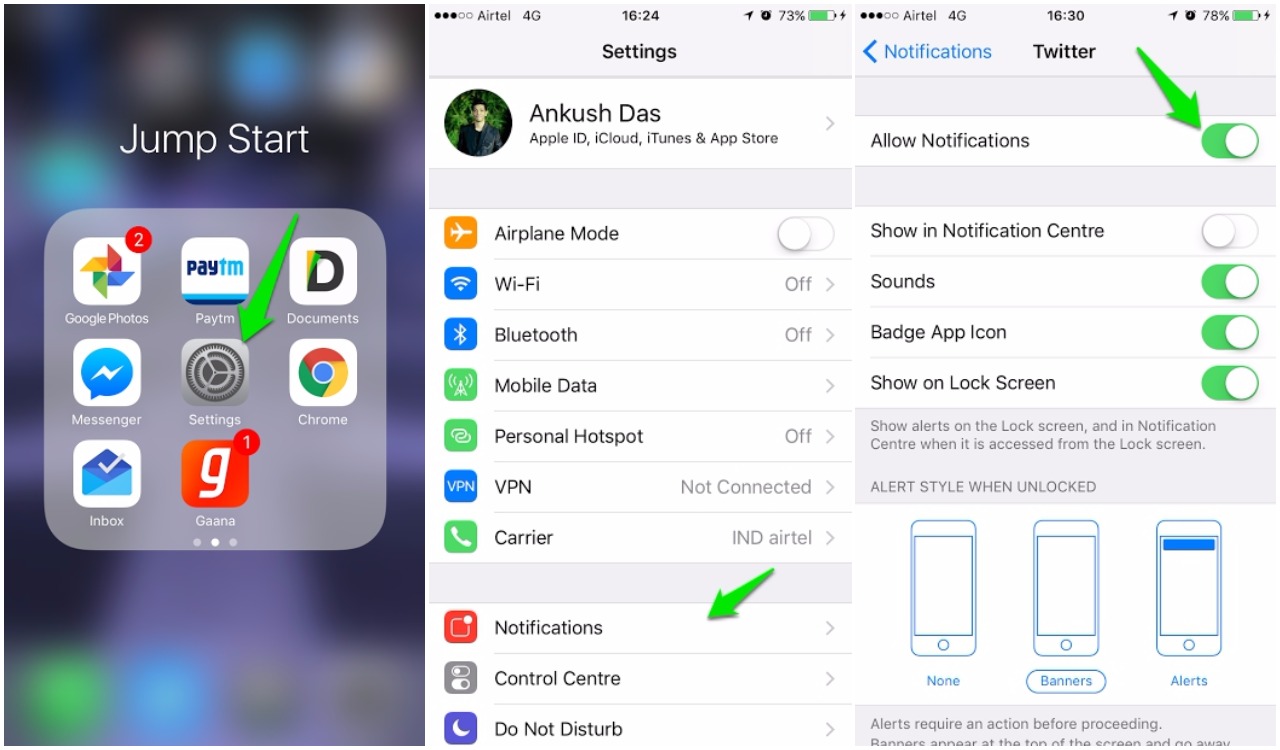 How To Turn Off Message Notification On Iphone