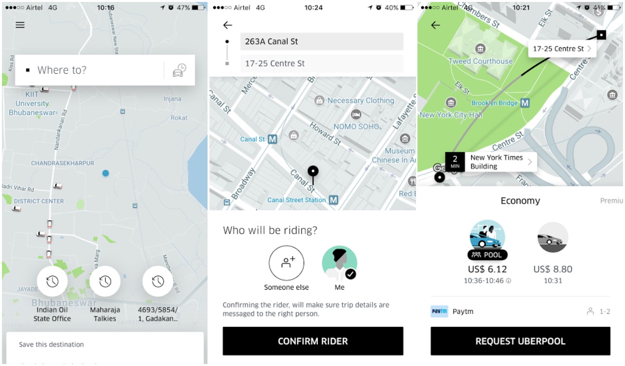 How To Use Uber (Get A Ride) | Ubergizmo