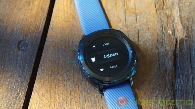 samsung gear sport health app