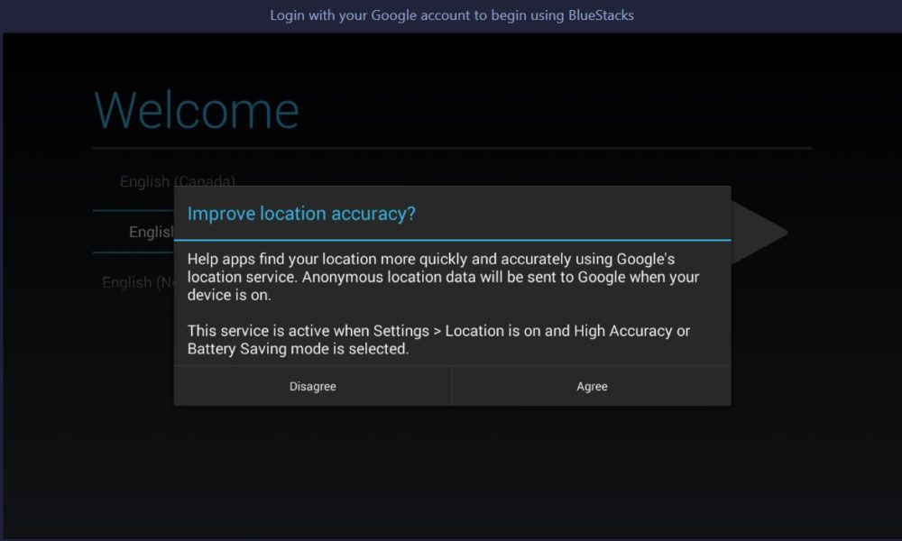 how to use bluestacks - location accuracy
