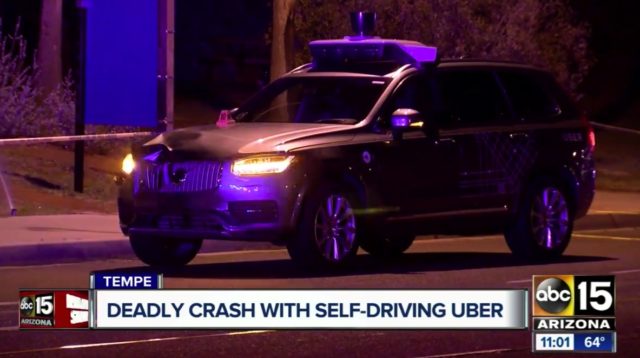 Fatal Uber Self-Driving Crash Video Reveals More Details | Ubergizmo