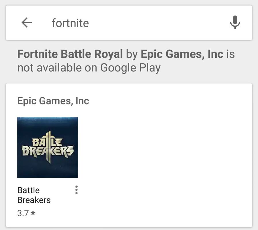 Google Priznaet Chto Fortnite Ot Epic Nedostupen V Play Markete - 