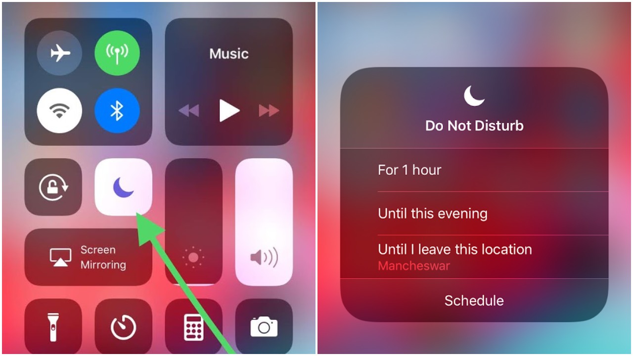 DND on iOS 12