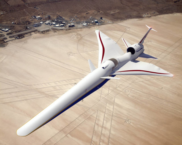 NASA’s Quiet Supersonic Jet Being Built By Lockheed Martin | Ubergizmo