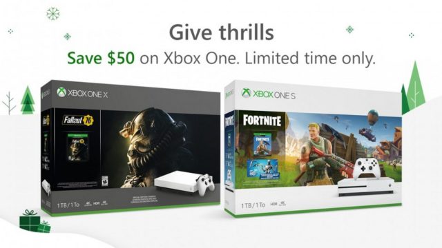 Microsoft Offering $50 Off Xbox One Bundles For The Holidays | Ubergizmo