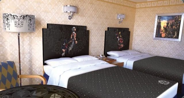 The Very Cool Stuff Kingdom Hearts Themed Hotel Rooms Will