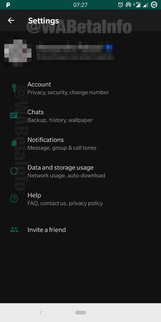 The Way To Allow The Dark Mode In Whatsapp On Android