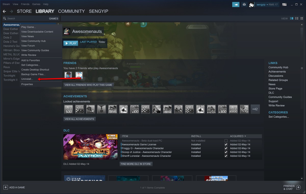 How To Uninstall Steam Games | Ubergizmo