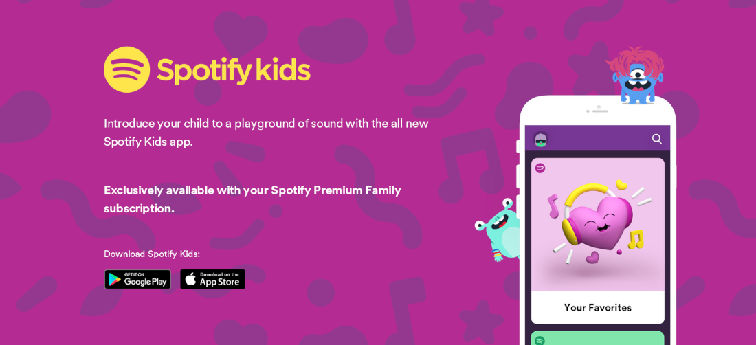 Spotify Introduces A Standalone App For Kids | Ubergizmo