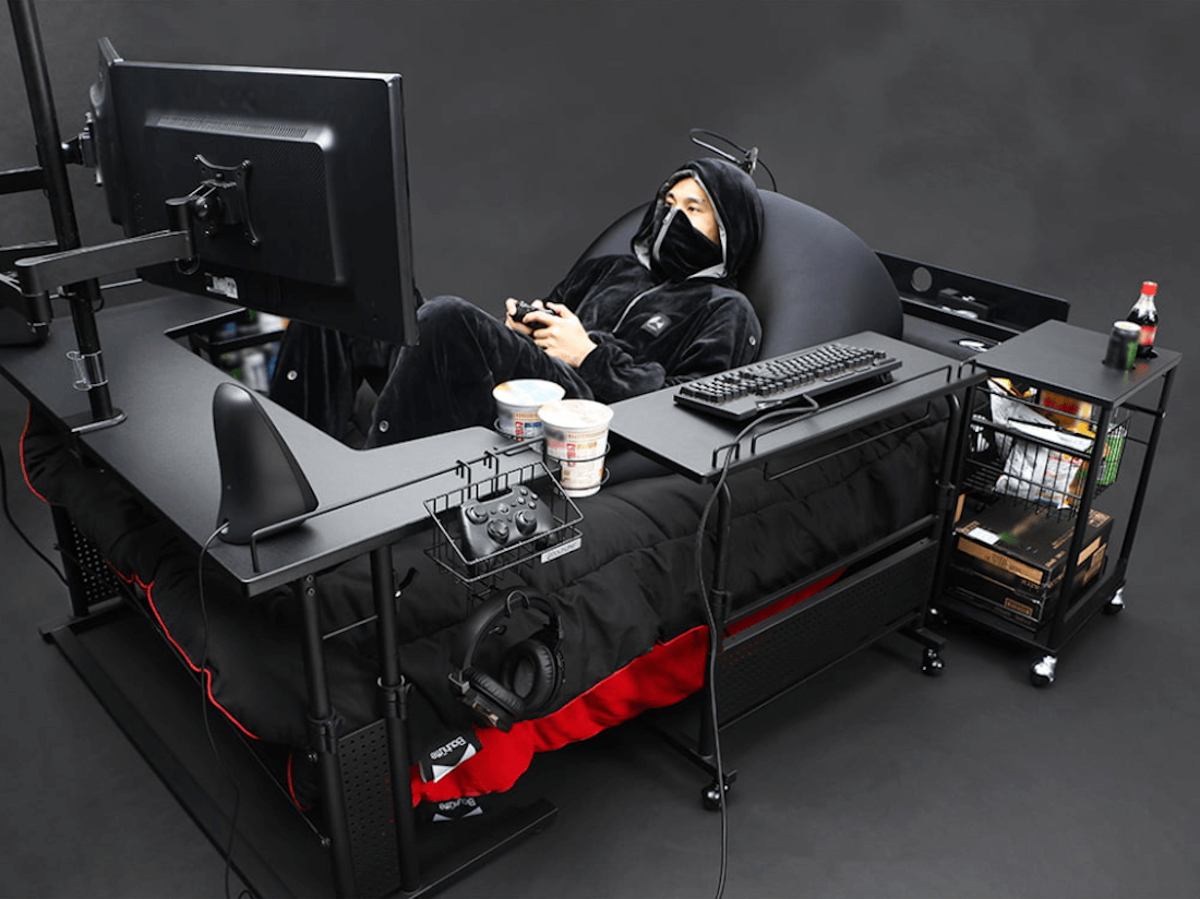 This Is The Ultimate Gaming Bed That You Would Want Ubergizmo