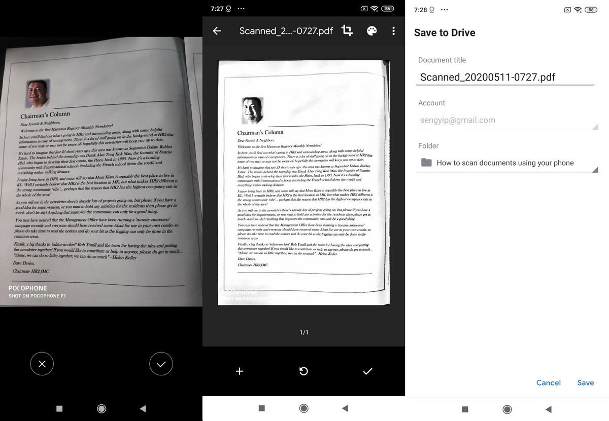 How To Scan Documents With Your Phone | Ubergizmo